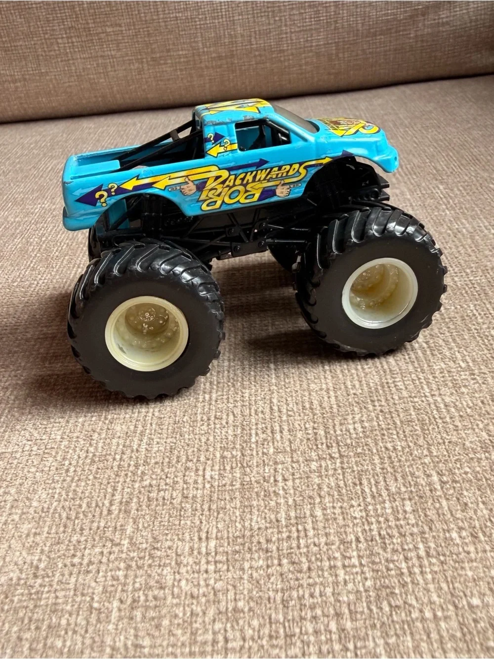 Backyard Bob Blue Monster Truck Toy